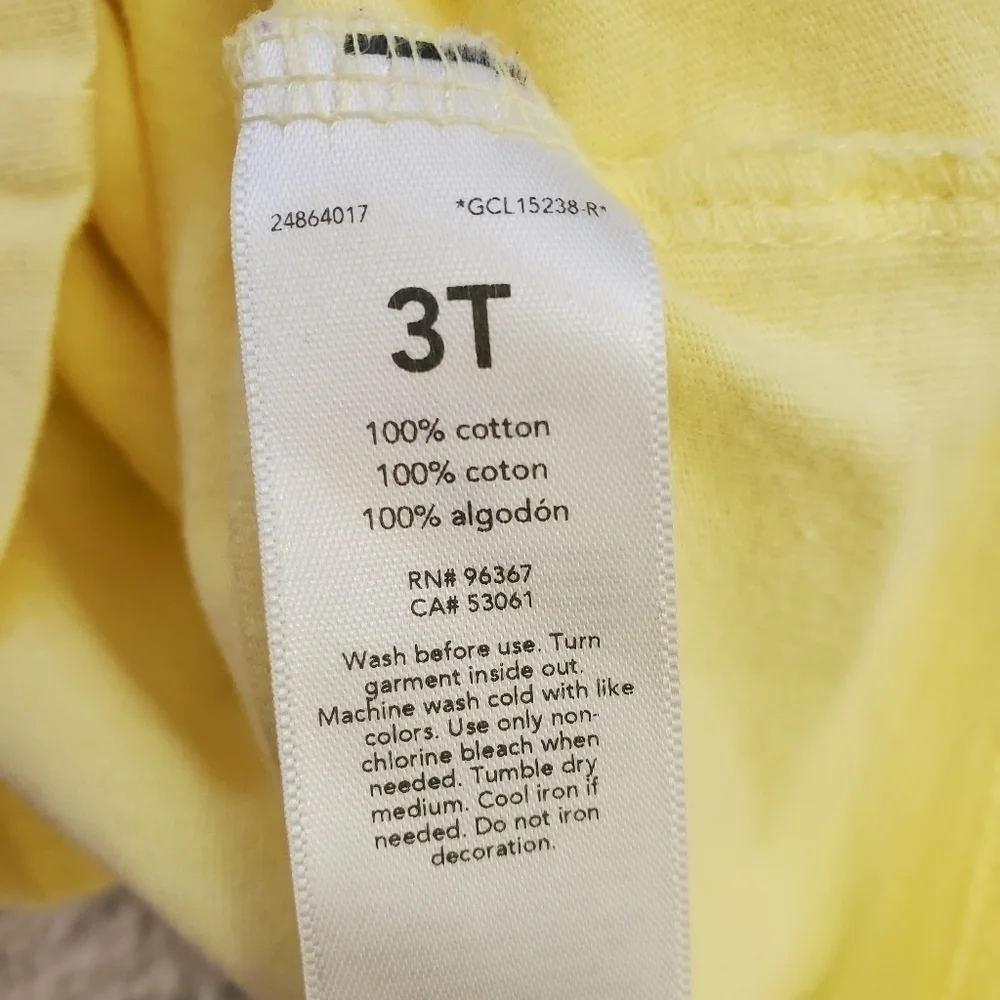 Oshkosh Family Favorite‎ Long Sleeve Top 3T Toddler